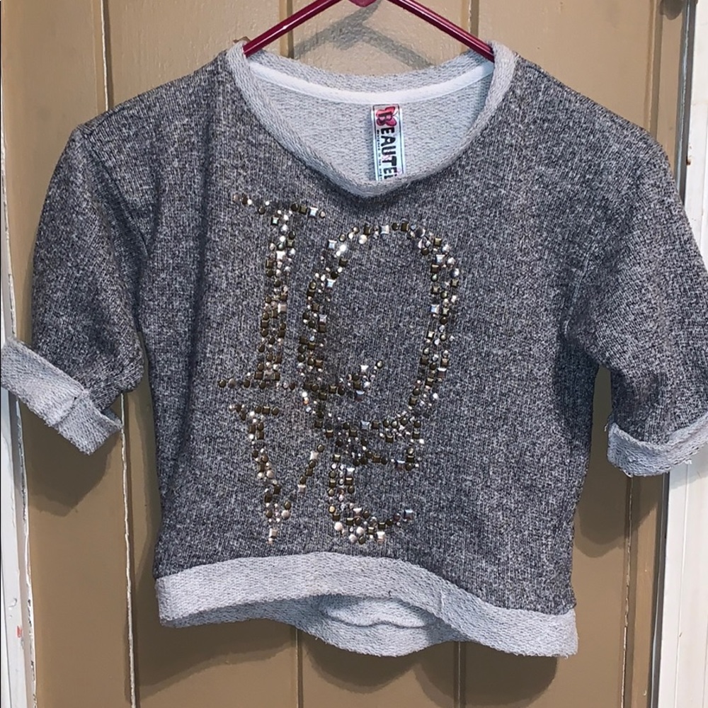 Beautees crop top style shirt